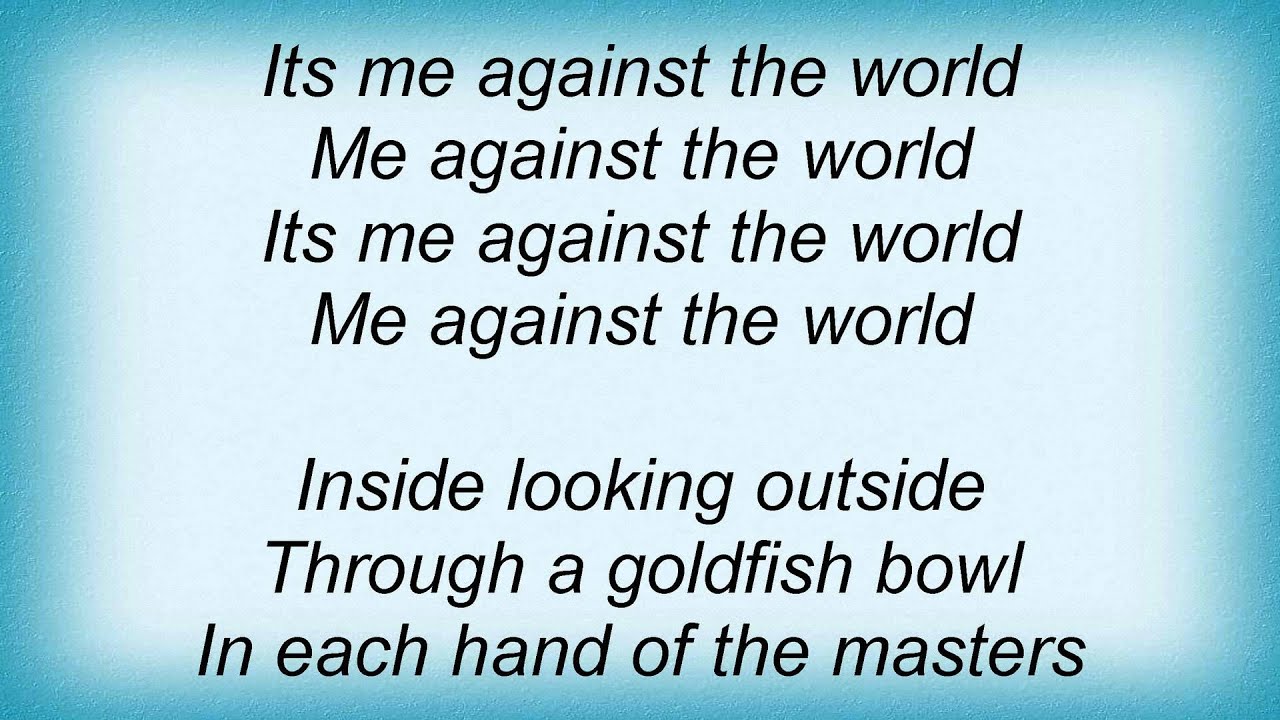 Lizzy Borden - Me Against The World Lyrics - YouTube