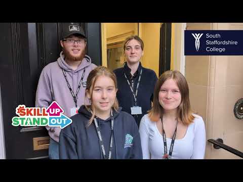 Skill up and stand out at South Staffordshire College - video from Southstaffs