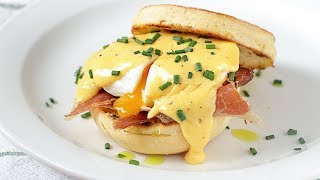 You will eat every last crumb! 100% Homemade Benedict eggs