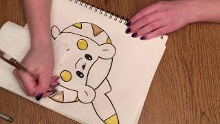 Speed art of Togedemaru from Pokemon Sun and Moon