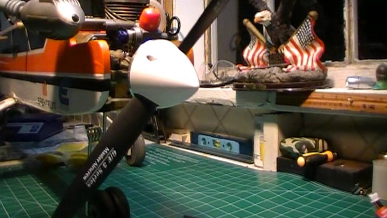 Hanger 9 Alpha 40 Prop Mod YouTube