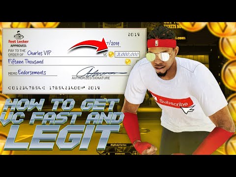 HOW to GET 1 MILLION VC FAST in NBA2K20!! BEST LEGIT METHODS TO EARN VC!! *NO GLITCHES* *100% LEGIT*