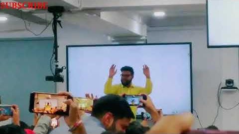 गजबन पानी ने चाली 😂। kumar gourav sir dance। kumar gaurav sir utkarsh classes jodhpur current