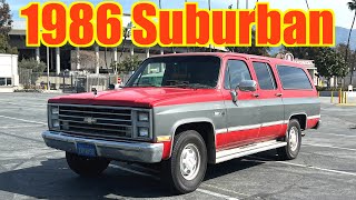 1986 GMC Suburban 2500 Project Vehicle - 454 Square Body Chevy