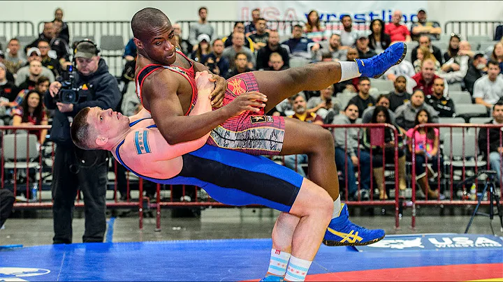 4K 2015 Senior Olympic Qualifier Greco Roman Caylo...