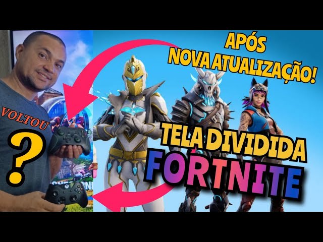 Como jogar Fortnite com a tela dividida na Xbox e PlayStation