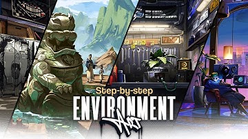 Paint Environment Art like a PRO (Full Breakdown)