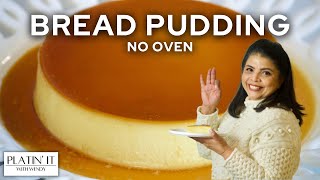 Easy Bread Pudding | No Oven No Bake | How To Make Bread Pudding