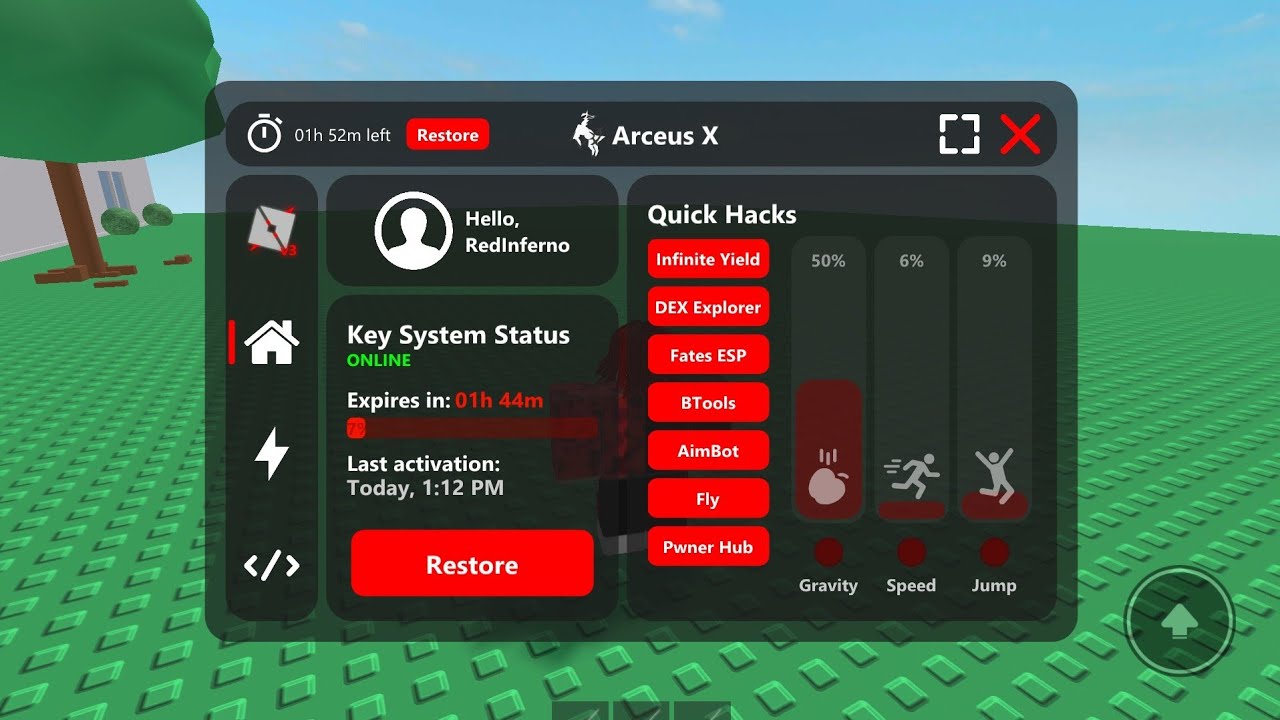 Arceus X Mod APK (Latest Version) v3.2.1.5 Free Download