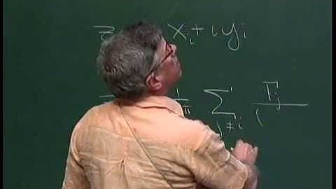 School "Around Vortices: from Continuum to Quantum Mechanics" - Week 2 - Gene Wayne