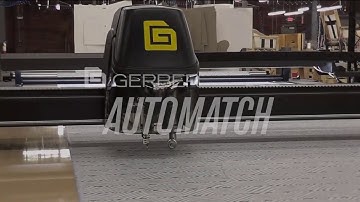 GERBERcutter® Z1 with AutoMatch™ Demonstration for Furniture/Upholstery Applications