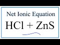 Net Ionic Equations and Electrolytes