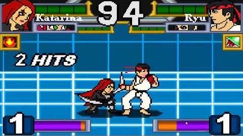 RIOT VS CAPCOM: Test 1(Game Maker 8.1)