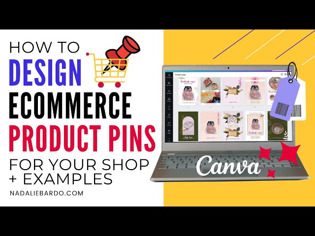 How to Design Product Pins for eCommerce Shop (Canva Pinterest Pin Template  Tutorial) 