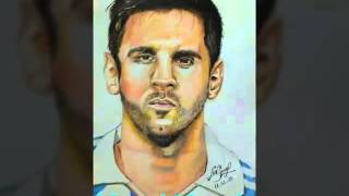 Cópia de Drawing Lionel Messi-  by Léo Soares