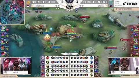 OMEGA VS RRQ HOSHI GAME 1 MSC