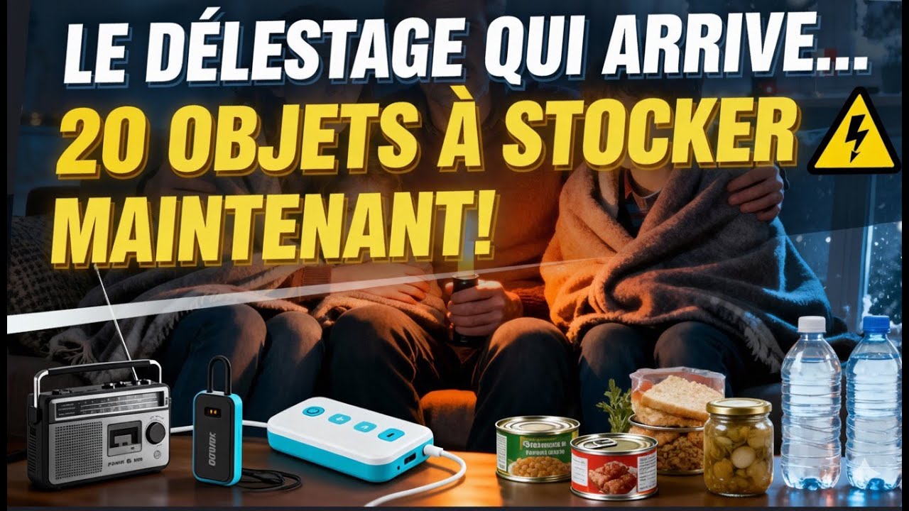 🔥⚡ DÉLESTAGE CET HIVER - 20 Objets VITAUX à Stocker AVANT Novembre