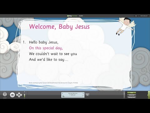 Welcome, Baby Jesus from Angel Express Nativity Musical with Words on Screen™