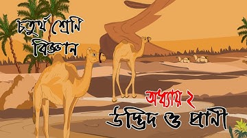 Class 4 Science Chapter 2 | ৪র্থ শ্রেণির বিজ্ঞান অধ্যায় ২| উদ্ভিদ ও প্রাণী (সম্পূর্ণ অনুশীলনী)