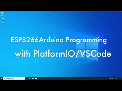 ESP8266 Arduino Programming with PlatformIO/VSCode - YouTube