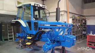 Ford 7810 nut and bolt restoration. 
