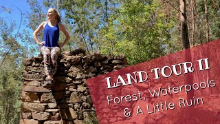 LAND TOUR 2: Eucalyptus Forest, a Creek & Stone Ruin