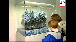 World's biggest stibnite crystal goes on display