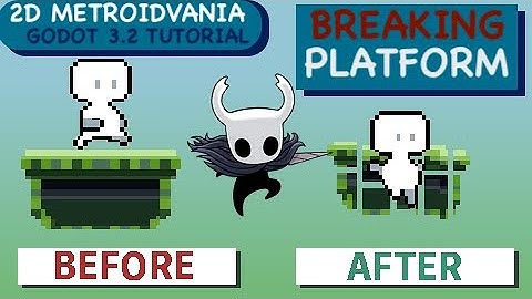 2D PLATFORMER TUTORIAL l 2 l  Breaking Platform