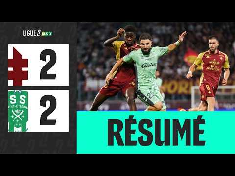 Mené 0-2 à la 78e, Metz FRUSTRE St-Étienne avec Deminguet | 7ème journée - Ligue 2 BKT 26/27