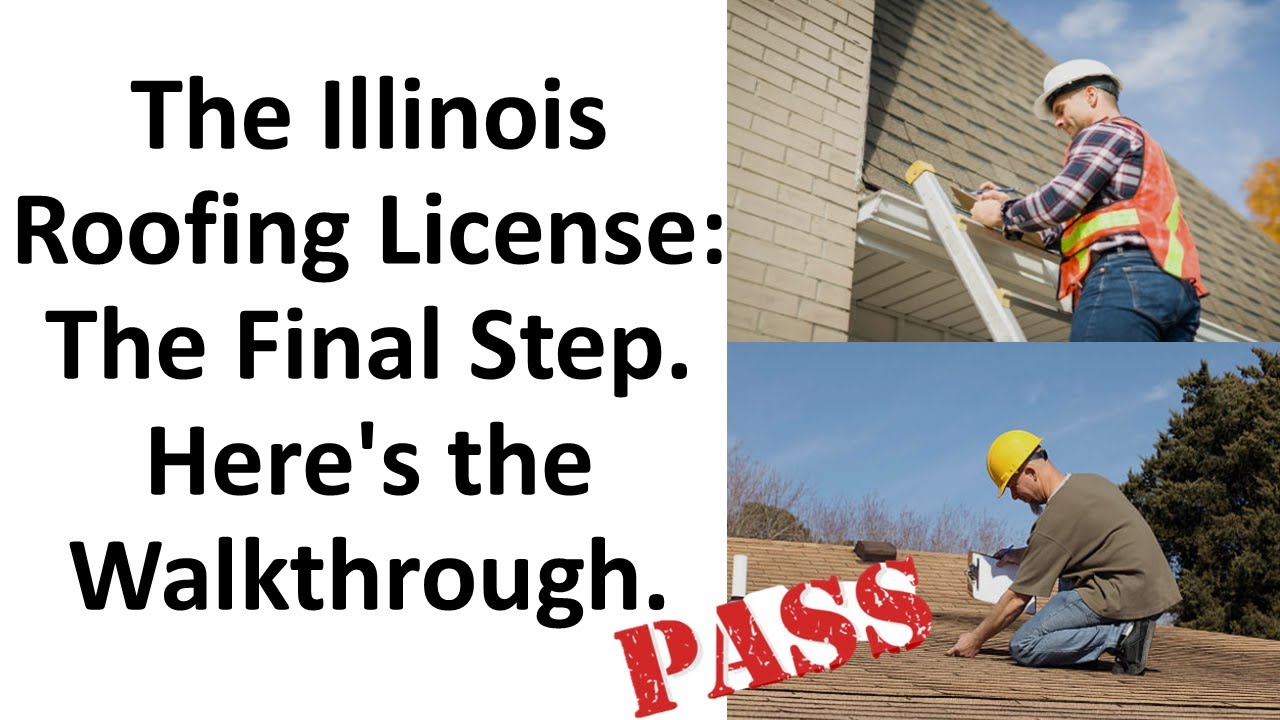 Roofing License Exam Illinois - YouTube