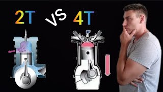 moteur 2T VS moteur 4T (la différence entre les deux moteurs)