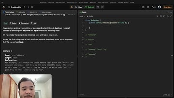 1047. Remove All Adjacent Duplicates In String - LeetCode Solution | Java