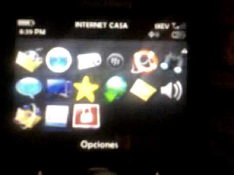 Descargar temas para blackberry curve 8520 gratis - YouTube