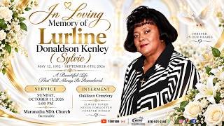 Lurline Donaldson Kenley Funeral Service