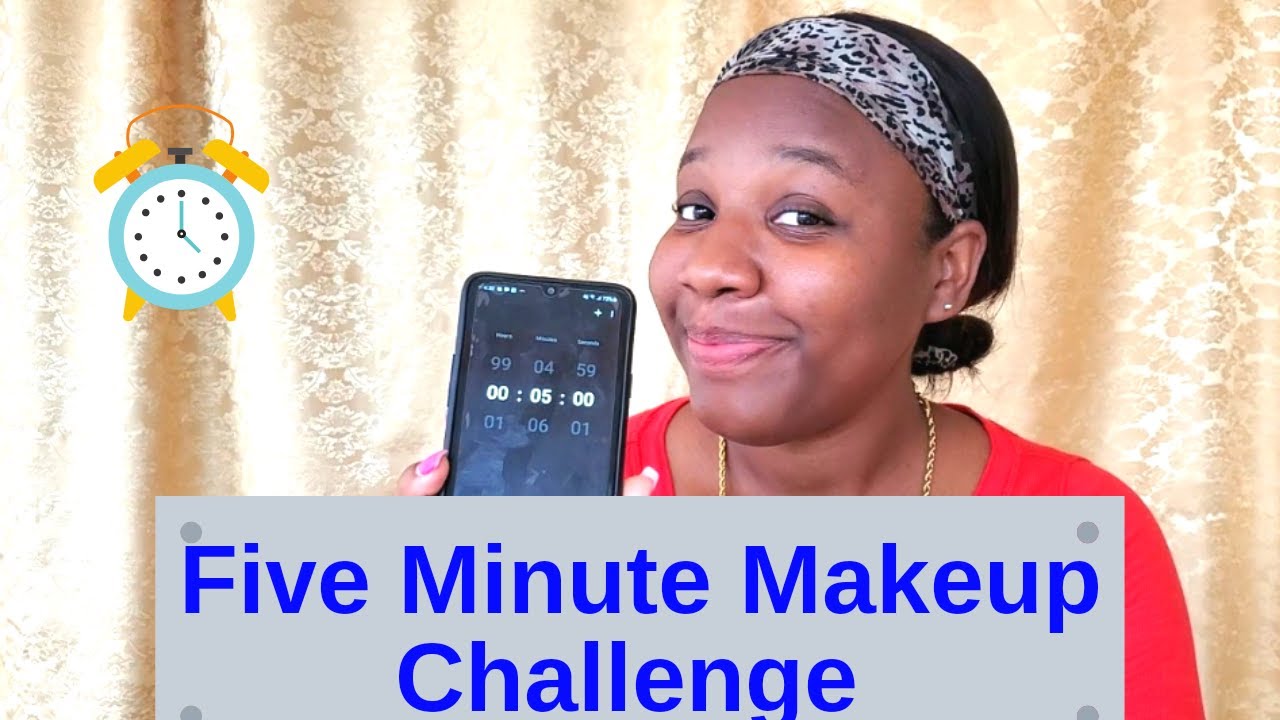 Five Minute Makeup Challenge Youtube