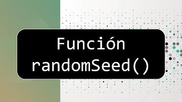 Función randomSeed()