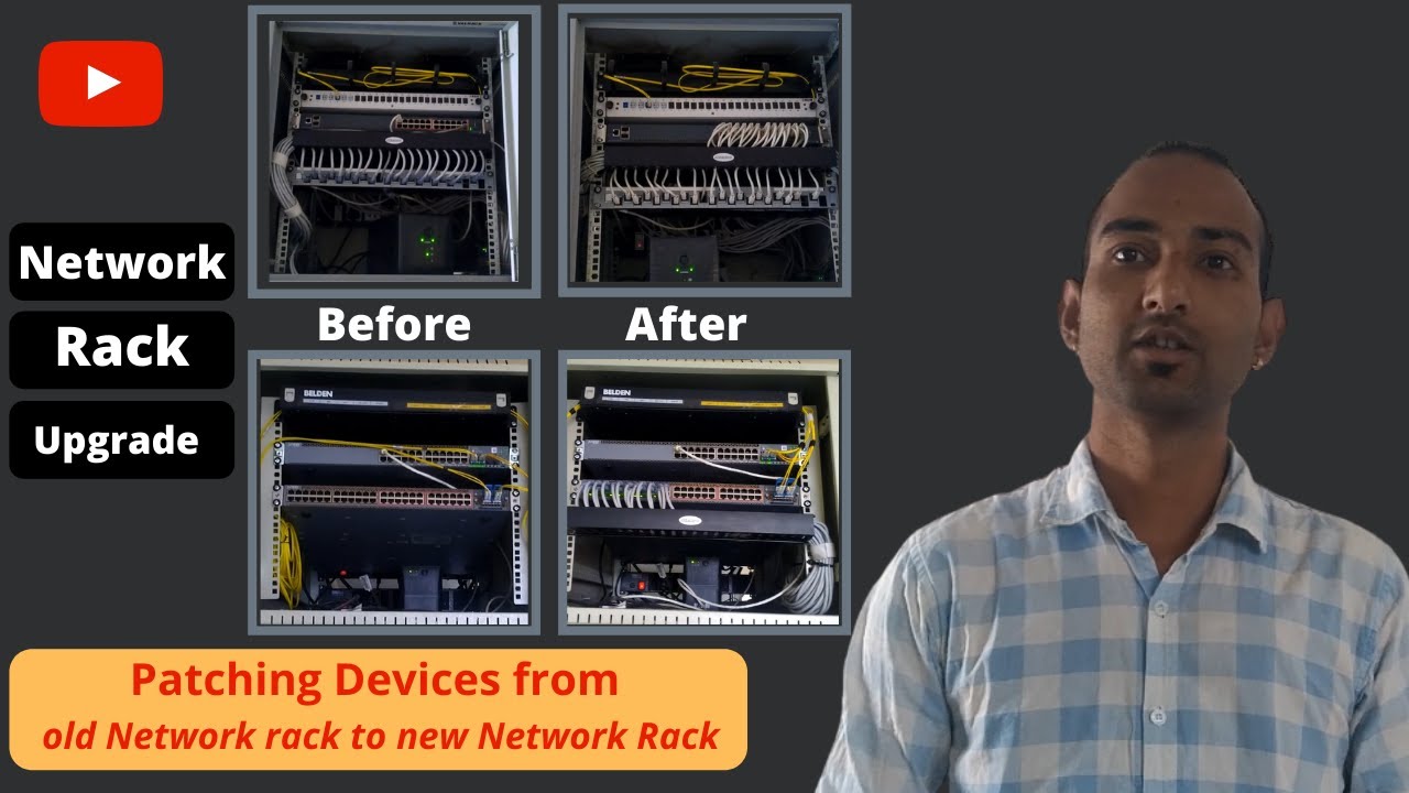 Network Rack Upgrade in Hindi || old and new network rack ...