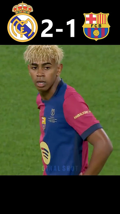 Barcelona vs Real Madrid 2021 La Copa Final Messi Ronaldo Mbappe #barcelona #realmadrid #football