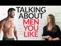 Real English: Talking about men you like