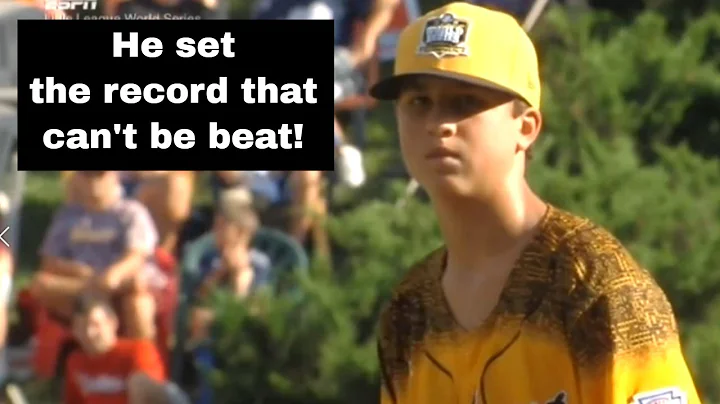 The FASTEST pitch in LLWS history. Guess how the h...