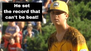 The FASTEST pitch in LLWS history. Guess how the hitters did.
