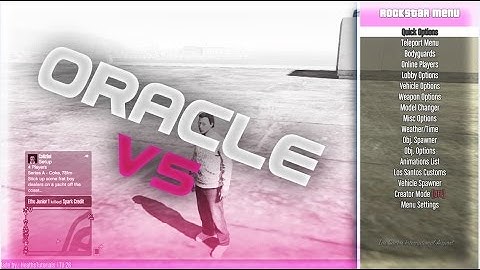 TU26/1.26 GTA V Oracle V5 Menu (JTAG/RGH) + Download