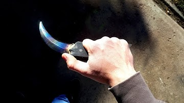 How to make FADE KARAMBIT from CS:GO?