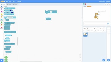 Scratch   Dos proyectos con variables