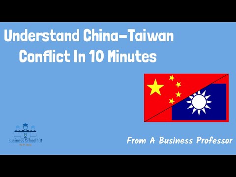 Understand The China Taiwan Conflict in 10 Minutes #Taiwan#台湾问题