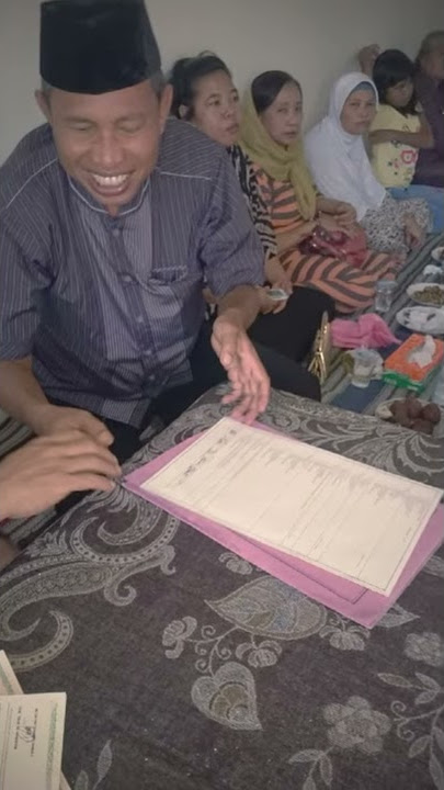 Akad nikah firman aminullah hatim dan farida di LA