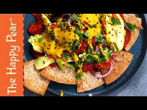 LOADED VEGAN NACHOS | THE HAPPY PEAR