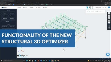 Functionality of the New Structural 3D Optimizer