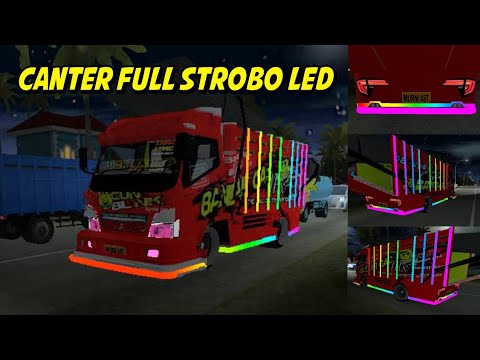 Download mod bussid truck full lampu