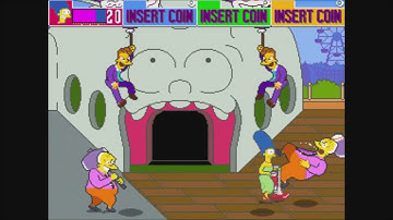 THE SIMPSONS 1991 Arcade Walkthrough